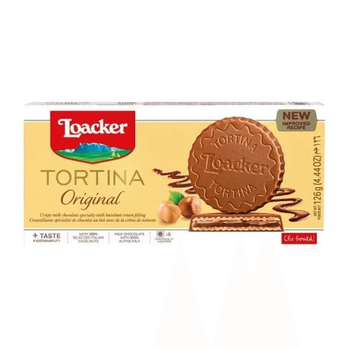 Loacker Tortina Original Wafer 126Gm view 1