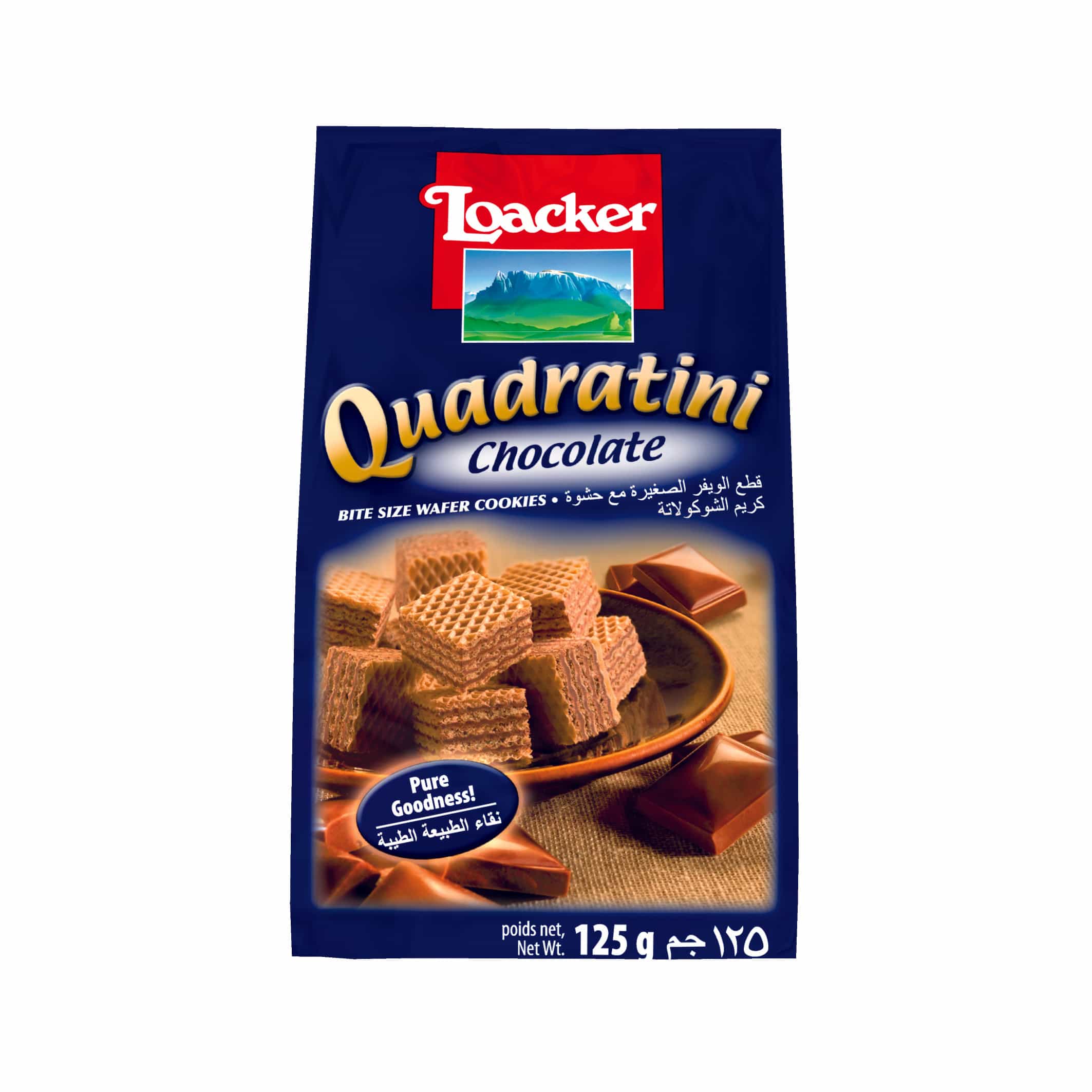 Loacker Quadratini Cremkakao (Chocolate) 125G 1