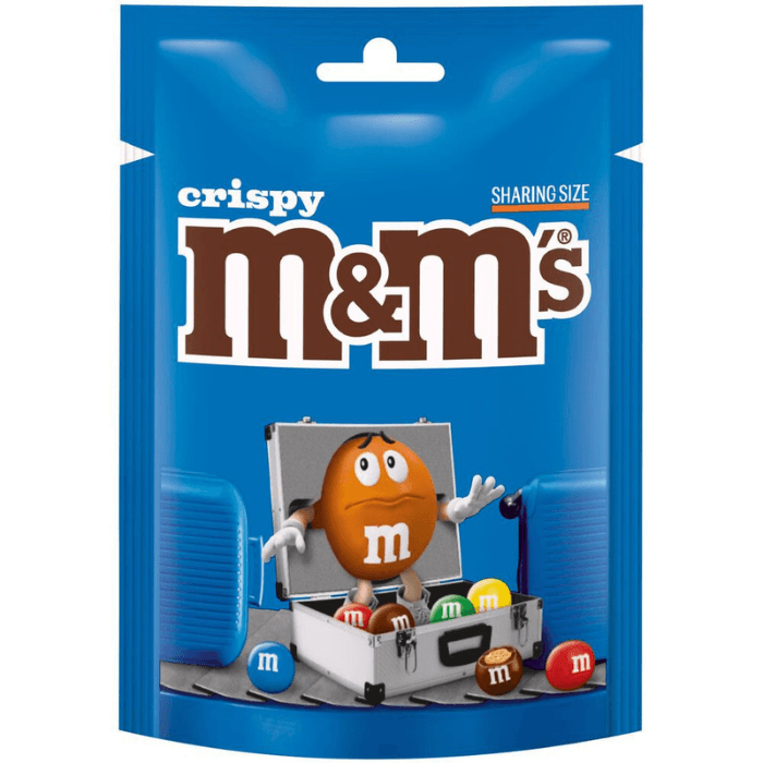 M&M Crispy Pouch 187Gm