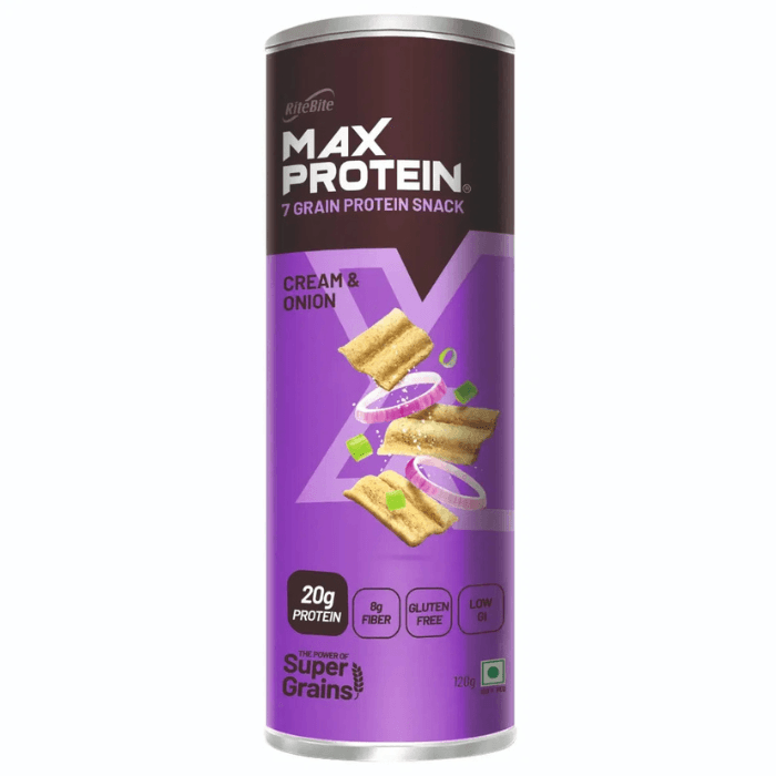 Max Protein Cream & Onion 128G