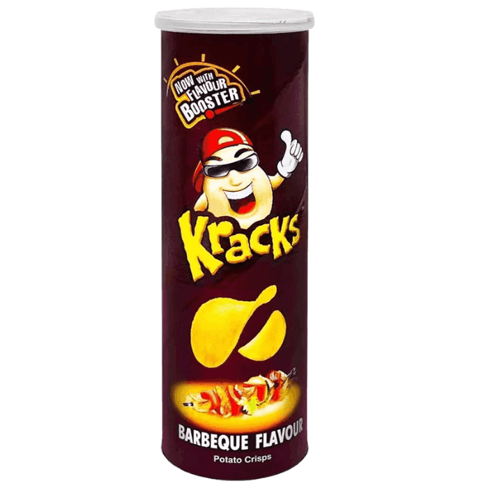 Kracks Potato Crisps Barbeque 110G 1