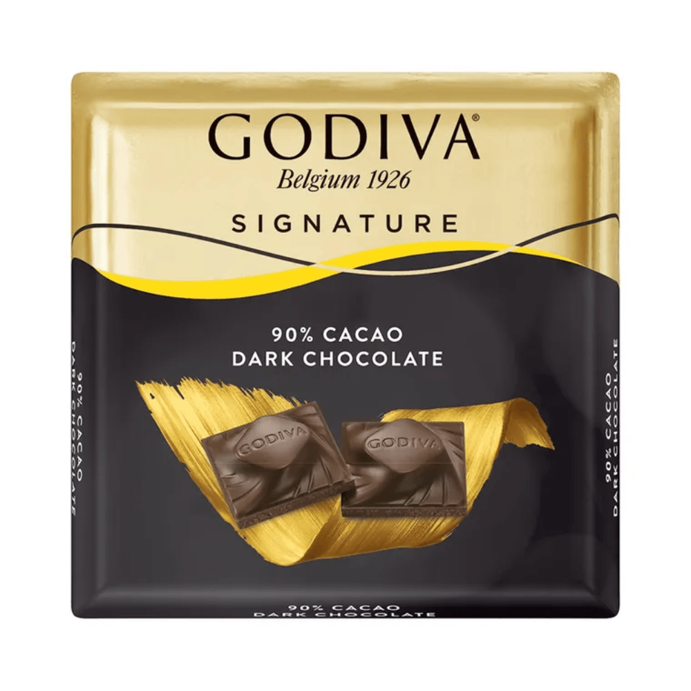 Godiva Dark 90% Chocolate 52Gm