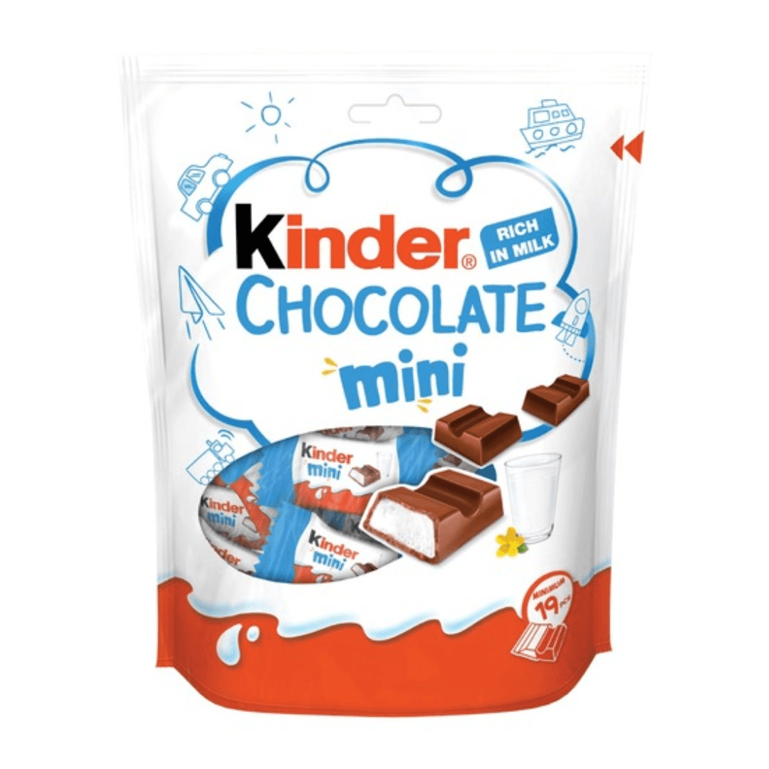 Kinder Mini Chocolate,120Gm (18 Minis)