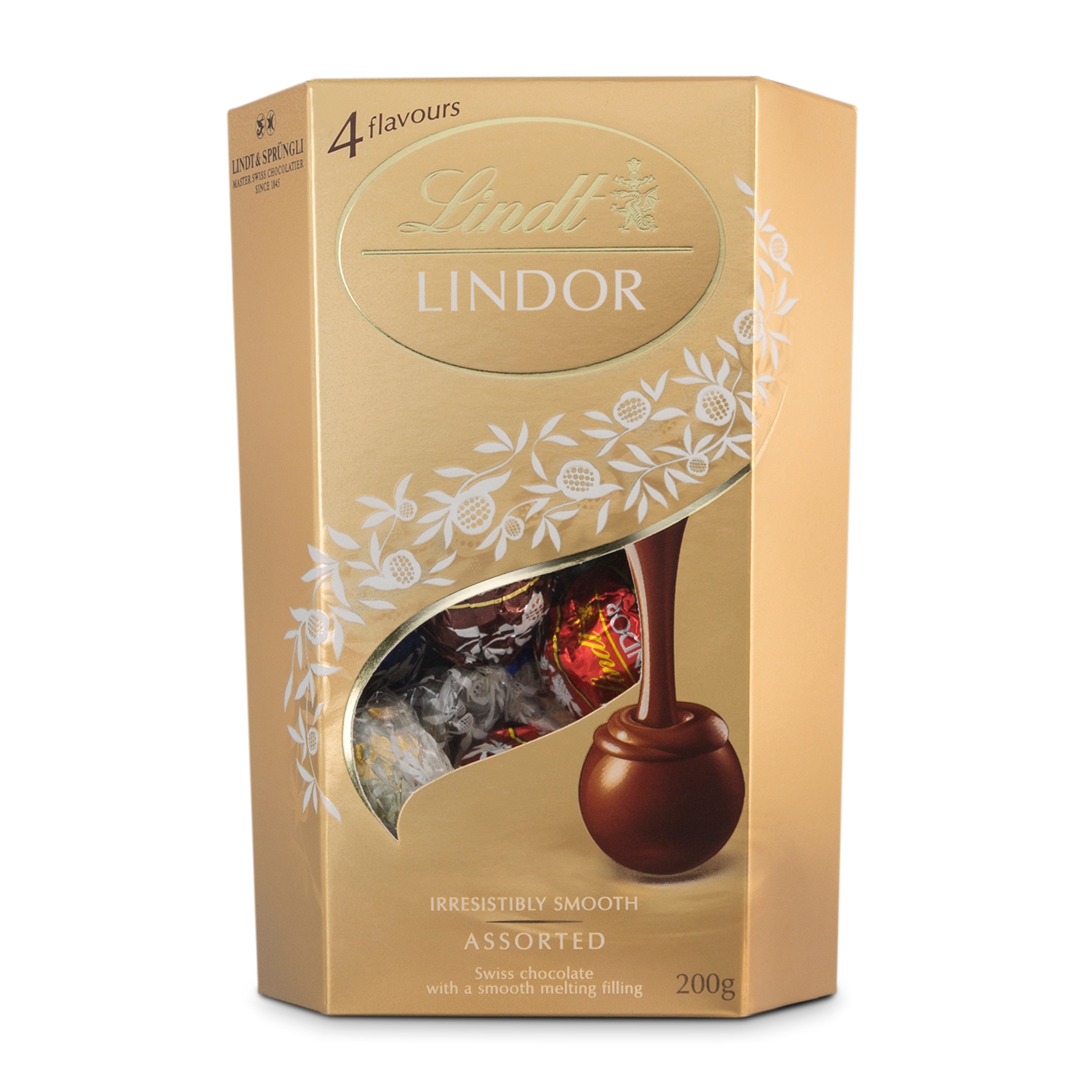 Lindt Lindor Cornet Assorted 200Gm