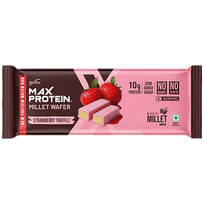 Max Protein Wafer Strawberry Trfl 40G