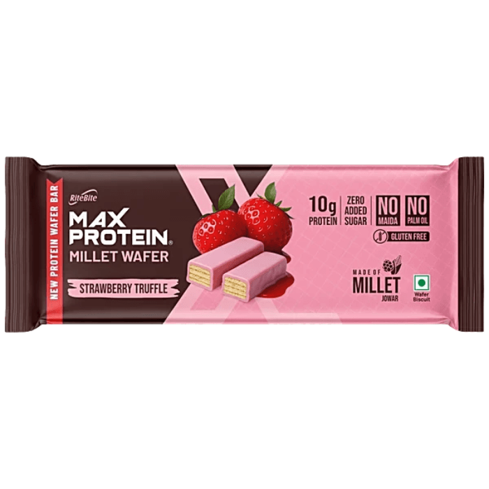 Max Protein Wafer Strawberry Trfl 40G